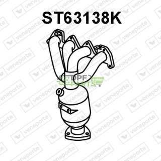 Katalyzátor SEAT / SKODA / VOLKSWAGEN - 036253020GX 036253020JX 036253020MX