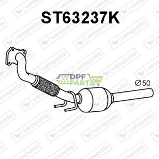 Katalyzátor SEAT / VOLKSWAGEN - 1H0253058DV 1H0253058DX 1H025358DX
