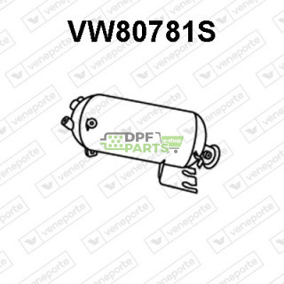 Filtry pevných částic DPF VOLKSWAGEN - 7H0254700HV 7H0254700HX 7H0254700JX