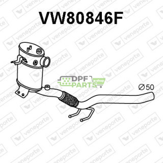 Filtry pevných částic DPF AUDI / SEAT / SKODA / VOLKSWAGEN - 6R0254700EX JZW254702X 