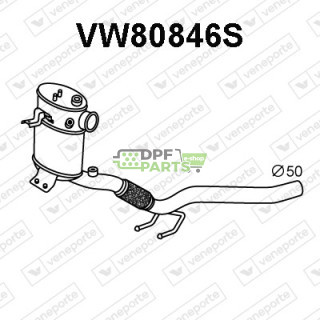 Filtry pevných částic DPF AUDI / SEAT / SKODA / VOLKSWAGEN - 6R0254700EX JZW254702X