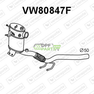 Filtry pevných částic DPF AUDI / SEAT / SKODA / VOLKSWAGEN - 6R0254700MX JZW254702AX 