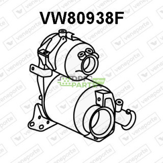 Filtry cząstek stałych DPF AUDI / SEAT / SKODA / VOLKSWAGEN - 04L131601KX 04L131602FX 04L131606NX