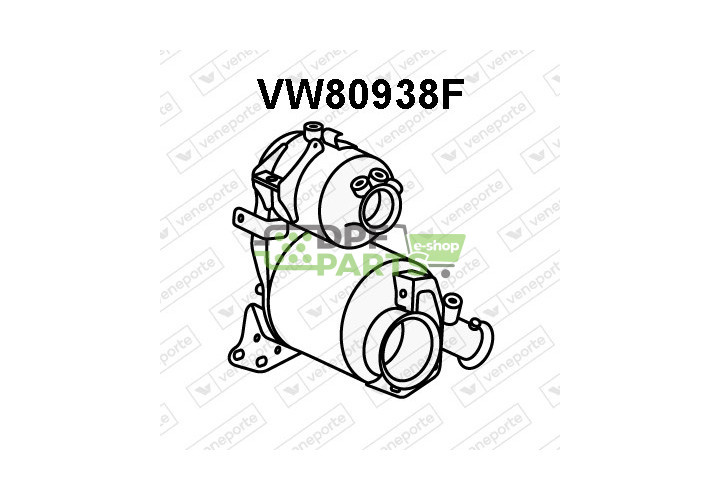 Filtry pevných částic DPF AUDI / SEAT / SKODA / VOLKSWAGEN - 04L131601KX 04L131602FX 04L131606NX