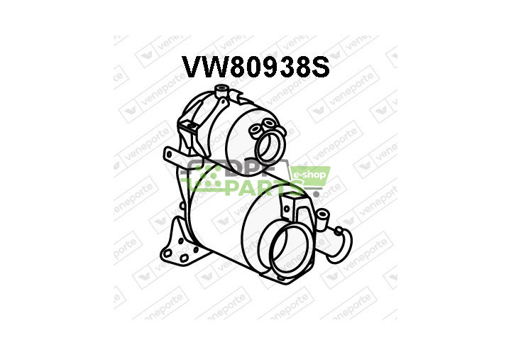 Filtry pevných částic DPF AUDI / SEAT / SKODA / VOLKSWAGEN - 04L131601KX 04L131602FX 04L131606NX