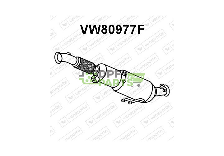 Filtry pevných částic DPF VOLKSWAGEN - 2E0254700KX  