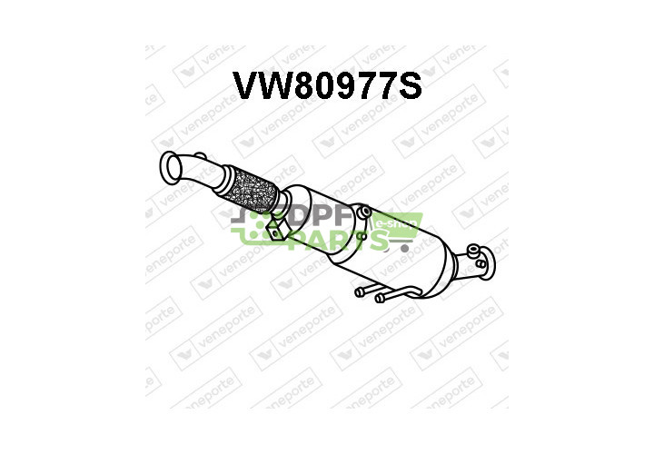 Filtry pevných částic DPF VOLKSWAGEN - 2E0254700KX  