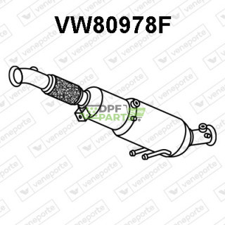Filtry pevných částic DPF VOLKSWAGEN - 2E0254700LX  