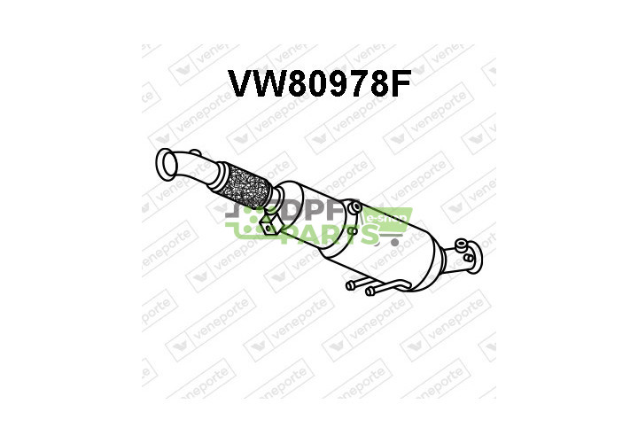 Filtry pevných částic DPF VOLKSWAGEN - 2E0254700LX  