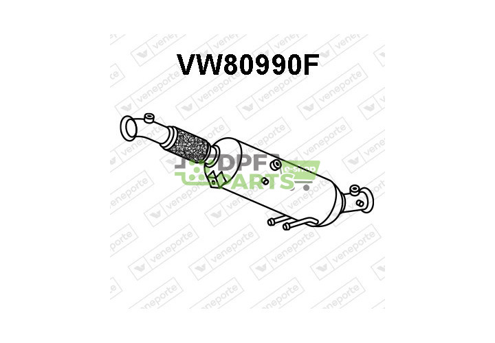Filtry pevných částic DPF VOLKSWAGEN - 2E0254700CX 2E0254700JX 