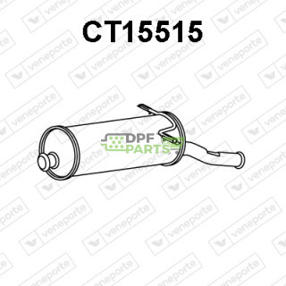 Tlumič CITROËN - 1726TC 1726WR 9809852780