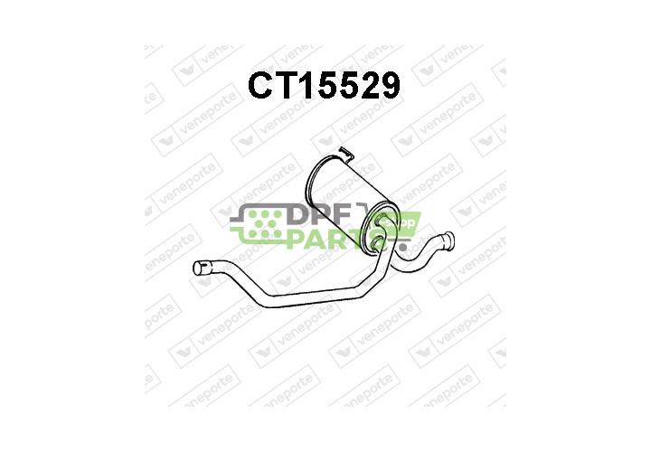 Tlumič CITROËN - 171746 171751 171795