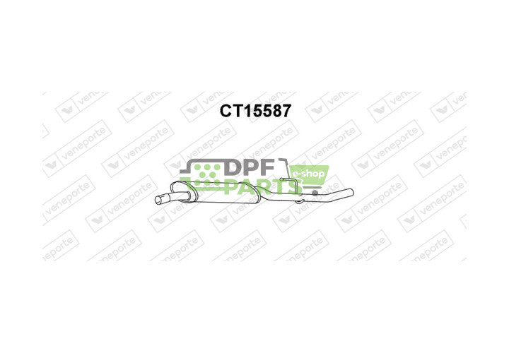 Tlumič CITROËN / FIAT / PEUGEOT - 1717Q6 9456200180 