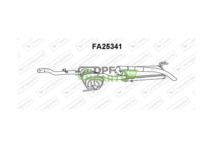 Tlumič FIAT - 46456594 46538781