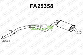 Tlumič FIAT - 46521908 46559847