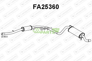 Tlumič FIAT - 46521913 46559845
