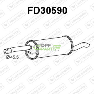 Tlumič FORD - 1207460 1230564 1317002