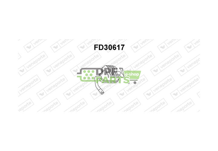 Tlumič FORD - 1011112 1113603 1465137