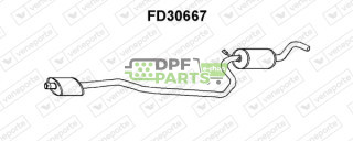 Tlumič FORD - 1460175 5026797 6189450