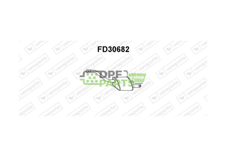 Tlumič FORD - 1061976 1067746 1121700