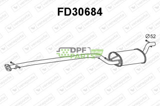 Tlumič FORD - 1067791 1121574 1459446