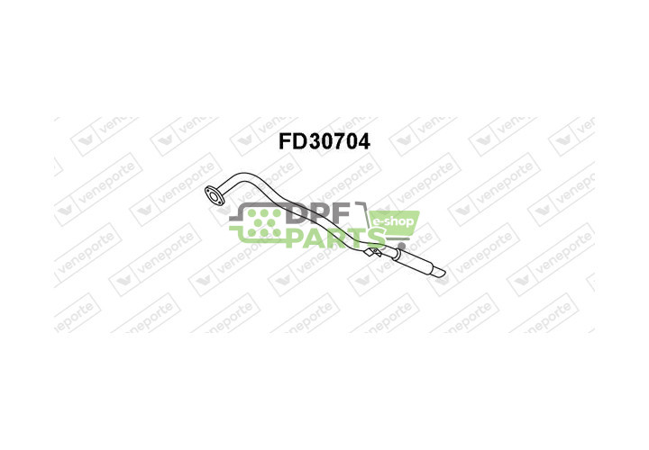 Tlumič FORD / NISSAN - 1953184 1958434 1960319