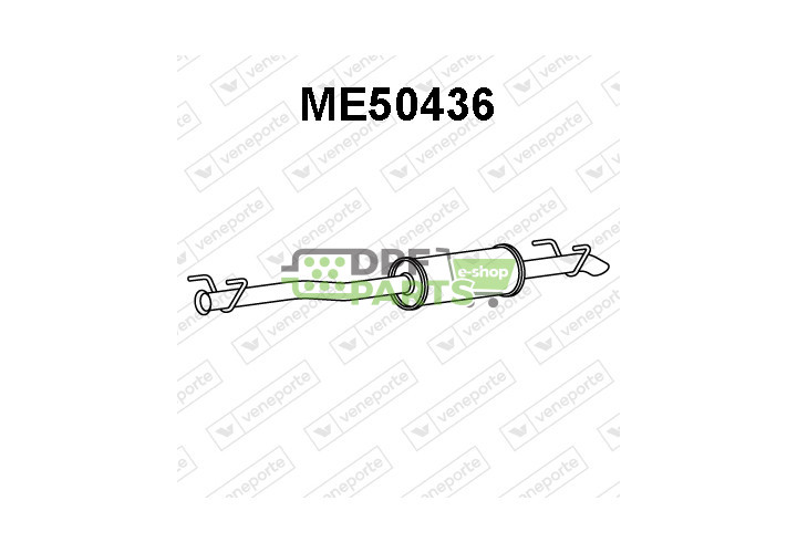 Tlumič MERCEDES - 9064903101 9064904201