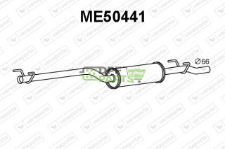 Tlumič MERCEDES - 9064904001