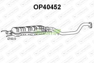 Tlumič OPEL / VAUXHALL - 24423020 24424772 5852071