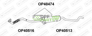 Tlumič OPEL / VAUXHALL - 5852126 9129944 