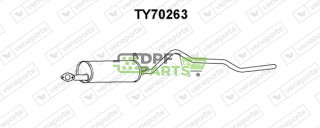 Tlumič TOYOTA - 1743054150 1743054151 1743054160