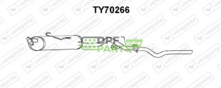 Tlumič TOYOTA - 1743071051 1743071052 174307105283