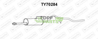 Tlumič TOYOTA - 1743054170  