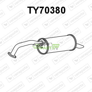 Tlumič TOYOTA - 174300J010 174300J020 1743023020
