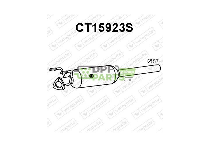 Filtry pevných částic DPF CITROËN / PEUGEOT - 1606604680