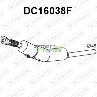 Filtry pevných částic DPF DACIA - 200102271R 200106590R 200107822R