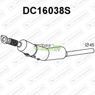 Filtry pevných částic DPF DACIA - 200102271R 200106590R 200107822R