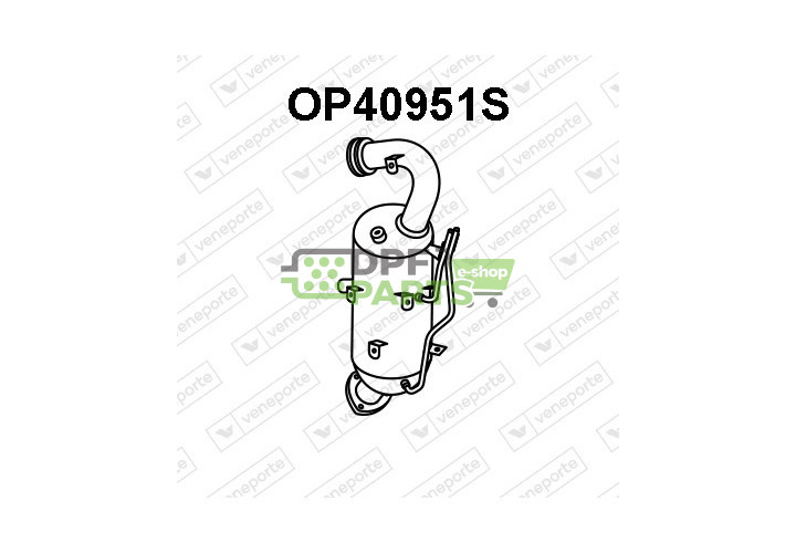 Filtry pevných částic DPF CHEVROLET / OPEL / VAUXHALL - 25183176 25184392 4818256