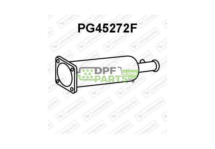 Filtry cząstek stałych DPF PEUGEOT - 170609 174018 