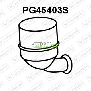 Filtry pevných částic DPF CITROËN / MITSUBISHI / OPEL / PEUGEOT / VAUXHALL - 1609531880 1609532780 1731XK