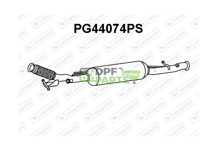 Katalizator SCR CITROËN / DS / OPEL / PEUGEOT / VAUXHALL - 1617437180 1623067680 1623344980