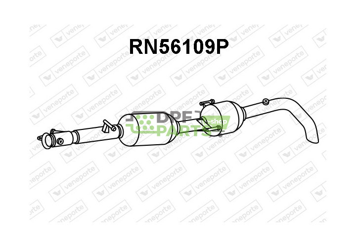 Katalizator SCR NISSAN / OPEL / RENAULT / VAUXHALL - 2010000Q3J 2010000Q3K 201004401R