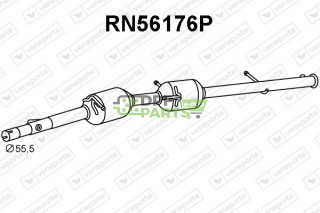Katalizator SCR FIAT / NISSAN / OPEL / RENAULT / VAUXHALL - 2001000Q2M 200104485R 200105641R