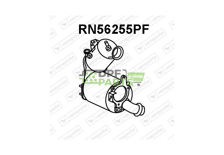 Katalyzátor SCR DACIA / RENAULT - 208022037R 208022597R 208023537R