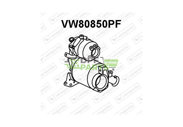 Katalyzátor SCR AUDI / SEAT / SKODA / VOLKSWAGEN - 04L131602MX 04L131648C 04L131648CX