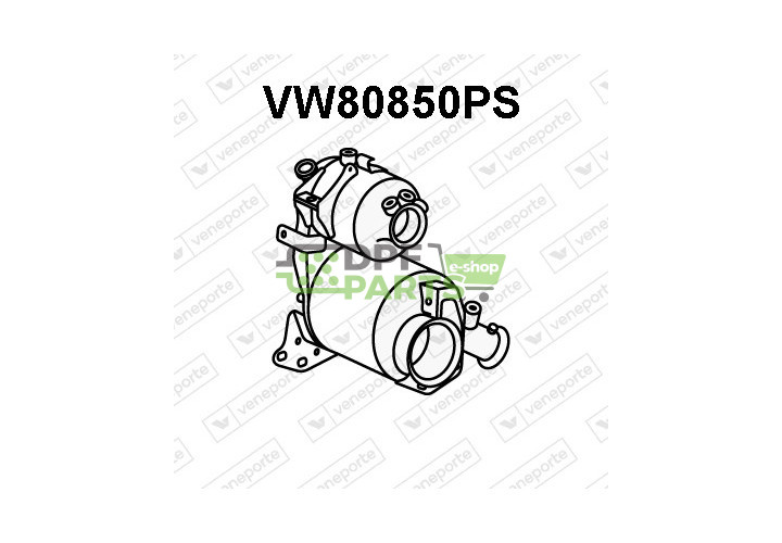 Katalyzátor SCR AUDI / SEAT / SKODA / VOLKSWAGEN - 04L131602MX 04L131648C 04L131648CX