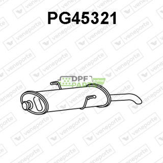 Tłumik PEUGEOT - 1726S9 1726T3 1726Z3