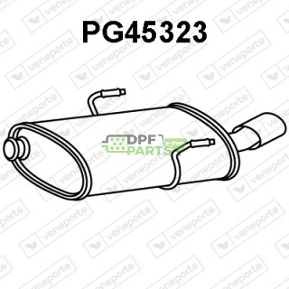 Tłumik PEUGEOT - 1726CZ 1726GV 9677267080