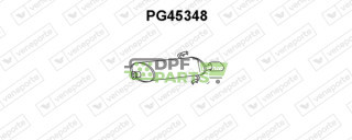 Tłumik PEUGEOT - 1726E3 1726FH 1726FJ