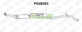 Tłumik PEUGEOT - 1705CF 1705J1 9802392280